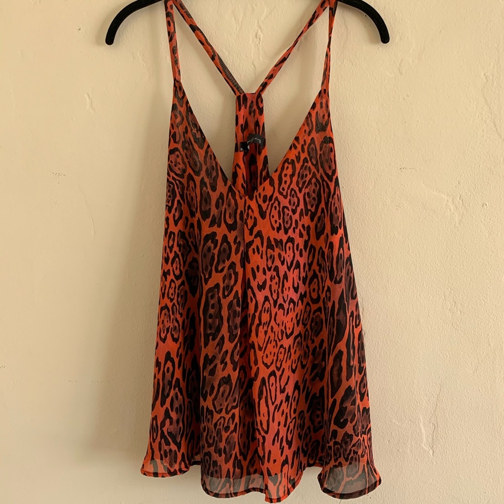 Neon Orange Going Out Top
